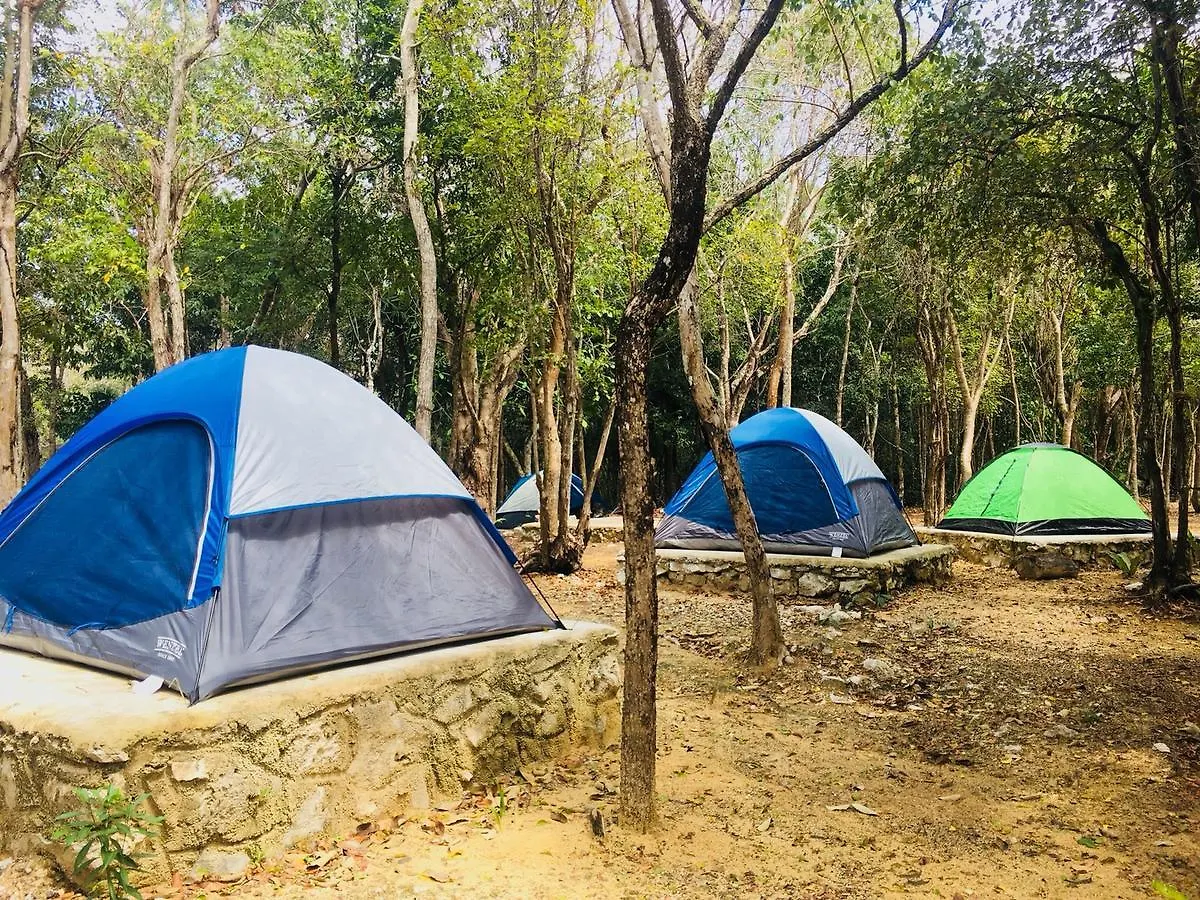 Cabanas Camping Yaxmuul Hotel Tulum